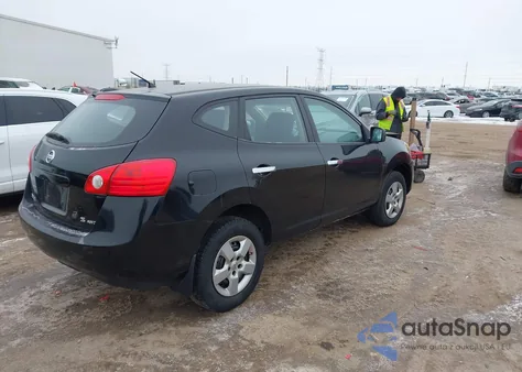 2010 Nissan Rogue S из США, поврежденный, VIN JN8AS5MV4AW104074